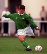 19 September 2000; Danny Murphy during the U18 friendly match between Republic of Ireland and Switzerland in Dublin, Ireland. Photo by David Maher/Sportsfile