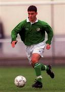19 September 2000; Danny Murphy during the U18 friendly match between Republic of Ireland and Switzerland in Dublin, Ireland. Photo by David Maher/Sportsfile