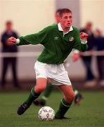 19 September 2000; David Van Zanten during the U18 friendly match between Republic of Ireland and Switzerland in Dublin, Ireland. Photo by David Maher/Sportsfile