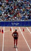 29 September 2000; Jamie Costin from Ireland competing in the men's 50km walking race during day 15 of the 2000 Sydney Olympics in Sydney, Australia. Photo by Brendan Moran/Sportsfile