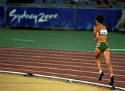 30 September 2000; Sonia O'Sullivan of Ireland on her way to finishing 6th and setting a new national record of 30:52.30 in the Women's 10,000m final race during day 16 of the 2000 Sydney Olympics in Sydney, Australia. Photo by Brendan Moran/Sportsfile