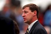 16 September 2000; Trainer John Flynn during racing from the Curragh in Kildare. Photo by Matt Browne/Sportsfile