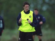 3 October 2000; Robbie Keane during a Republic of Ireland squad training session at Clonshaugh in Dublin. Photo by Damien Eagers/Sportsfile