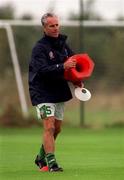 3 October 2000; Manager Mick McCarthy during a Republic of Ireland squad training session at Clonshaugh in Dublin. Photo by Damien Eagers/Sportsfile