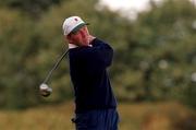 5 October 2000; Philip Walton of Ireland watches his drive off the 4th tee during day one of the Smurfit Irish PGA Championship at Baltray Golf Club in Louth. Photo by Matt Browne/Sportsfile