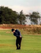 5 October 2000; Paul McGinley of Ireland plays off the 2nd fairway during day one of the Smurfit Irish PGA Championship at Baltray Golf Club in Louth. Photo by Matt Browne/Sportsfile