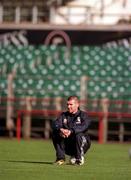 10 October 2000; Roy Keane during a Republic of Ireland squad training session at Lansdowne Road in Dublin. Photo by David Maher/Sportsfile