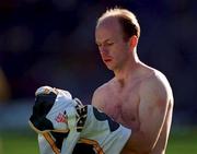 8 October 2000; Peter Canavan of Ireland during the International Rules Series First Test match between Ireland and Australia at Croke Park in Dublin. Photo by Ray McManus/Sportsfile
