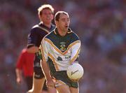 15 October 2000; Finbarr Cullen of Ireland during the International Rules Series Second Test match betewen Ireland and Australia at Croke Park in Dublin. Photo by Ray McManus/Sportsfile