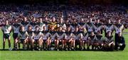 15 October 2000; The Ireland team prior to the International Rules Series Second Test match between Ireland and Australia at Croke Park in Dublin. Photo by Brendan Moran/Sportsfile