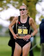 15 October 2000; Paula Radcliffe of Great Britain during the Loughrea 5 Mile Road Race in Loughrea, Galway. Photo by Damien Eagers/Sportsfile