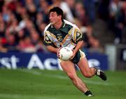 15 October 2000; Mark Crossan of Ireland during the International Rules Series Second Test match between Ireland and Australia at Croke Park in Dublin. Photo by Brendan Moran/Sportsfile