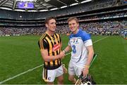 9 August 2015; Kilkenny's Lester Ryan, right, and Colin Fennelly following their victory. GAA Hurling All-Ireland Senior Championship, Semi-Final, Kilkenny v Waterford. Croke Park, Dublin. Picture credit: Stephen McCarthy / SPORTSFILE