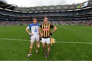 9 August 2015; Kilkenny's Lester Ryan, left, and Colin Fennelly following their victory. GAA Hurling All-Ireland Senior Championship, Semi-Final, Kilkenny v Waterford. Croke Park, Dublin. Picture credit: Stephen McCarthy / SPORTSFILE