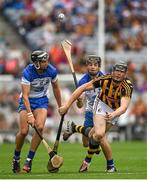9 August 2015; Colin Fennelly, Kilkenny, in action against Jamie Barron and Darragh Fives, Waterford. GAA Hurling All-Ireland Senior Championship, Semi-Final, Kilkenny v Waterford. Croke Park, Dublin. Picture credit: Ray McManus / SPORTSFILE