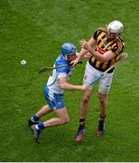 9 August 2015; Michael Fennelly, Kilkenny, in action against Colin Dunford, Waterford. GAA Hurling All-Ireland Senior Championship, Semi-Final, Kilkenny v Waterford. Croke Park, Dublin. Picture credit: Dáire Brennan / SPORTSFILE