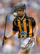 9 August 2015; Peter Doyle, St. Felim’s NS, Ballinagh, Cavan, representing Kilkenny, in action against during the Cumann na mBunscol INTO Respect Exhibition Go Games 2015 at Kilkenny v Waterford - GAA Hurling All-Ireland Senior Championship Semi-Final. Croke Park, Dublin. Picture credit: Brendan Moran / SPORTSFILE