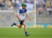 9 August 2015; Brody Murphy, Ballymurn NS, Enniscorthy, Wexford, representing Waterford, in action during the Cumann na mBunscol INTO Respect Exhibition Go Games 2015 at Kilkenny v Waterford - GAA Hurling All-Ireland Senior Championship Semi-Final. Croke Park, Dublin. Picture credit: Brendan Moran / SPORTSFILE