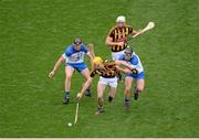 9 August 2015; Colin Fennelly, left, and Michael Fennelly, Kilkenny, in action against Kevin Moran, left, and Philip Mahony, Waterford. GAA Hurling All-Ireland Senior Championship, Semi-Final, Kilkenny v Waterford. Croke Park, Dublin. Picture credit: Dáire Brennan / SPORTSFILE