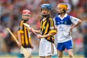 9 August 2015; Ronan Donnelly, St. Patrick’s PS, Donaghmore, Tyrone, representing Kilkenny, during the Cumann na mBunscol INTO Respect Exhibition Go Games 2015 at Kilkenny v Waterford - GAA Hurling All-Ireland Senior Championship Semi-Final. Croke Park, Dublin. Picture credit: Stephen McCarthy / SPORTSFILE