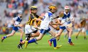 9 August 2015; Noah Coyne Tyrell, St Mary’s NS, Mullingar, Westmeath, representing Waterford, during the Cumann na mBunscol INTO Respect Exhibition Go Games 2015 at Kilkenny v Waterford - GAA Hurling All-Ireland Senior Championship Semi-Final. Croke Park, Dublin. Picture credit: Stephen McCarthy / SPORTSFILE