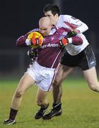 3 January 2009; Darren Mullahy, Galway, in action against Tomas Cleary, Sligo. FBD Connacht League, Section 2, Sligo v Galway, Tourlestrane, Sligo. Picture credit: Ray Ryan / SPORTSFILE