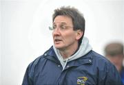 4 January 2009; DCU head coach Dr. Niall Moyna during the game. O'Byrne Cup, First Round, Laois v DCU, McCann Park, Portarlington, Co. Laois. Picture credit: David Maher / SPORTSFILE