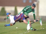 4 January 2009; Donal O'Grady, Limerick, in action against Seamus Hickey, University of Limerick. Waterford Crystal Cup, Limerick v University of Limerick, Claughaun GAA Club, Claughaun, Limerick. Picture credit: Diarmuid Greene / SPORTSFILE