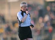 4 January 2009; Referee Tom Quigley. O'Byrne Cup, First Round, Meath v Westmeath, Pairc Tailteann, Navan, Co. Meath. Photo by Sportsfile