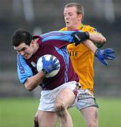 4 January 2009; Colin Canney, GMIT, in action against Ray Cox, Leitrim. FBD Connacht League, Section 2, GMIT v Leitrim, Tuam Stadium, Tuam, Co. Galway. Picture credit: Ray Ryan / SPORTSFILE