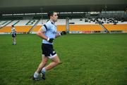 4 January 2009; Dublin's Declan Lally prepares for the start of the match. O'Byrne Cup, First Round, Offaly v Dublin, O'Connor Park, Tullamore, Co. Offaly. Picture credit: Brian Lawless / SPORTSFILE