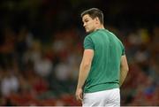 8 August 2015; Jonathan Sexton, Ireland. Rugby World Cup Warm-Up Match, Wales v Ireland, Millennium Stadium, Cardiff, Wales. Picture credit: Brendan Moran / SPORTSFILE
