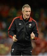 8 August 2015; Rob Howley, Wales assistant coach. Rugby World Cup Warm-Up Match, Wales v Ireland, Millennium Stadium, Cardiff, Wales. Picture credit: Brendan Moran / SPORTSFILE