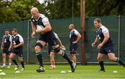 11 August 2015; Ireland's Paul O'Connell, left, and Michael Bent in action during squad training. Ireland Rugby Squad Training. Carton House, Maynooth, Co. Kildare. Picture credit: Brendan Moran / SPORTSFILE