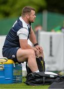 11 August 2015; Ireland's Cian Healy during squad training. Ireland Rugby Squad Training. Carton House, Maynooth, Co. Kildare. Picture credit: Brendan Moran / SPORTSFILE