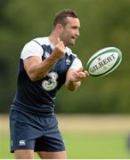 11 August 2015; Ireland's Dave Kearney in action during squad training. Ireland Rugby Squad Training. Carton House, Maynooth, Co. Kildare. Picture credit: Sam Barnes / SPORTSFILE