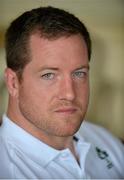 11 August 2015; Ireland's Michael Bent poses for a portrait after a press conference. Ireland Rugby Press Conference. Carton House, Maynooth, Co. Kildare. Picture credit: Brendan Moran / SPORTSFILE