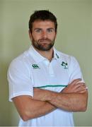 11 August 2015; Ireland's Jared Payne poses for a portrait after a press conference. Ireland Rugby Press Conference. Carton House, Maynooth, Co. Kildare. Picture credit: Brendan Moran / SPORTSFILE