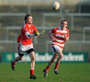 4 January 2009; Conor McManus, Cork, in action against Gary Sayers, C.I.T. McGrath Cup Preliminary Round, Cork v Cork Institute of Technology, Pairc Ui Rinn, Cork. Picture credit: Brendan Moran / SPORTSFILE