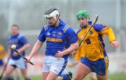 11 January 2009; John Newman, Longford, in action against Kenny Doolan, Roscommon. Kehoe Cup, Longford v Roscommon, Pearse Park, Longford. Picture credit: David Maher / SPORTSFILE