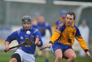 11 January 2009; Conor Egan, Longford, in action against Alan Craven, Roscommon. Kehoe Cup, Longford v Roscommon, Pearse Park, Longford. Picture credit: David Maher / SPORTSFILE