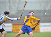 11 January 2009; Nathan Cox, Roscommon, in action against Conor Egan, Longford. Kehoe Cup, Longford v Roscommon, Pearse Park, Longford. Picture credit: David Maher / SPORTSFILE