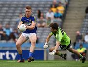 8 August 2015; David Culhane, Kerry, in action against Blake Forkan, Mayo. GAA Football All-Ireland Junior Championship Final, Kerry v Mayo. Croke Park, Dublin. Picture credit: Ray McManus / SPORTSFILE