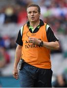 8 August 2015; Mayo joint manager Pat Holmes. GAA Football All-Ireland Senior Championship Quarter-Final. Donegal v Mayo, Croke Park, Dublin. Picture credit: Stephen McCarthy / SPORTSFILE