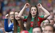 8 August 2015; Mayo supporters reacts during the game. GAA Football All-Ireland Senior Championship Quarter-Final. Donegal v Mayo, Croke Park, Dublin. Picture credit: Stephen McCarthy / SPORTSFILE