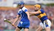 12 July 2015; Stephen O’Keeffe, Waterford, in action against Seamus Callanan, Tipperary. Munster GAA Hurling Senior Championship Final, Tipperary v Waterford. Semple Stadium, Thurles, Co. Tipperary. Picture credit: Stephen McCarthy / SPORTSFILE