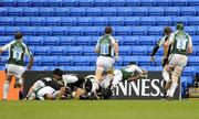17 January 2009; Steffon Armitage, London Irish, goes over for his side's first try. European Challenge Cup, Pool 1, Round 5, London Irish v Connacht, Madejski Stadium, Reading, England. Picture credit: Stephen McCarthy / SPORTSFILE