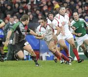 17 January 2009; Isaac Boss, Ulster, in action against Nick Evans, Harlequins. Heineken Cup, Pool 4, Round 5, Ulster v Harlequins, Ravenhill Park, Belfast, Co. Antrim. Picture credit: Oliver McVeigh / SPORTSFILE
