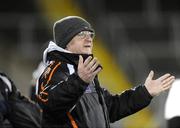 17 January 2009; Armagh manager, Peter McDonnell, reacts to a referees decesion. Gaelic Life Dr. McKenna Cup, Section C, Round 3, Cavan v Armagh, Breffni Park, Cavan. Picture credit: Oliver McVeigh / SPORTSFILE