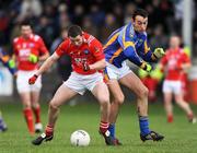 18 January 2009; Gerard Hoey, Louth, in action against Anthony McLoughlin, Wicklow. O'Byrne Cup Semi-Final, Louth v Wicklow, Drogheda, Co. Louth. Photo by Sportsfile